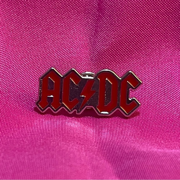 Accessories | Acdc Enamel Pin New Band Red Acdc | Poshmark